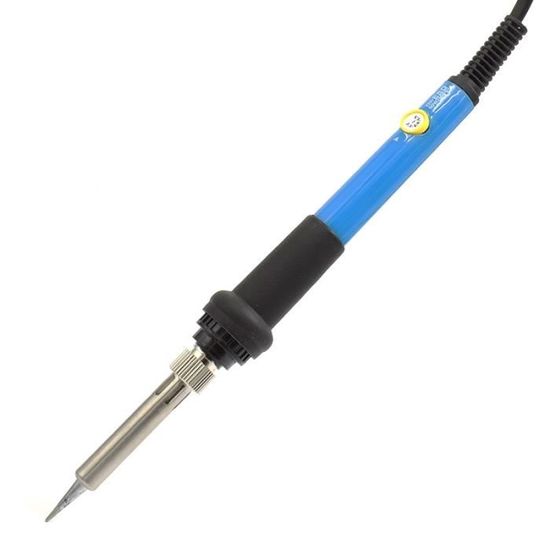 Fer à souder électrique, 90W Fer a Souder Etain Soudure Température Réglable 100℃480℃ Visible Fer a Souder Électrique avec l'Interrupteur ON/OFF, 5 Pointes de Rechange pour Réparation Soudage