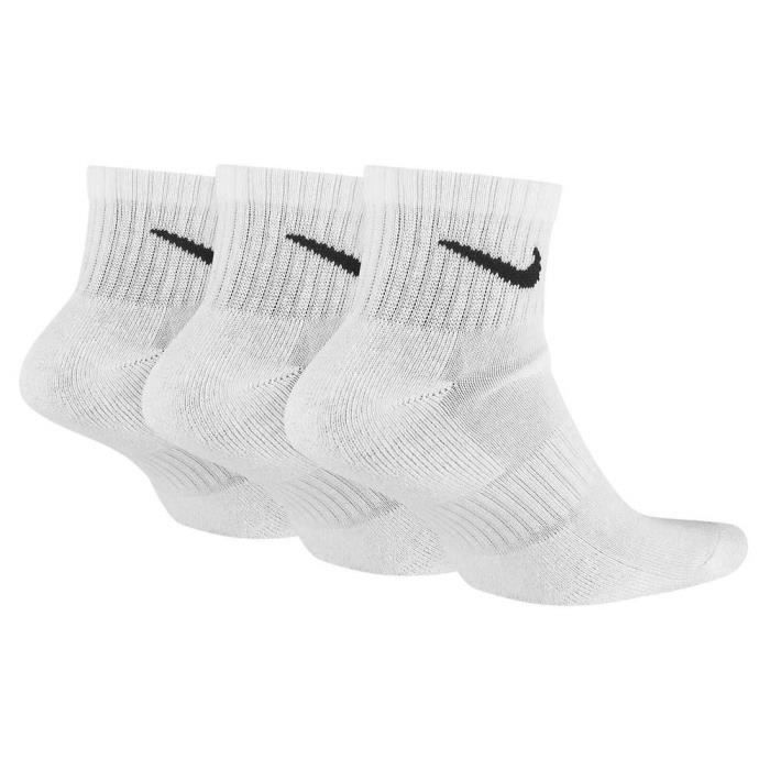 3 PAIRES DE CHAUSSETTES NIKE CUSHION EVERYDAY MI-HAUTES - NIKE - Homme -  Vêtements