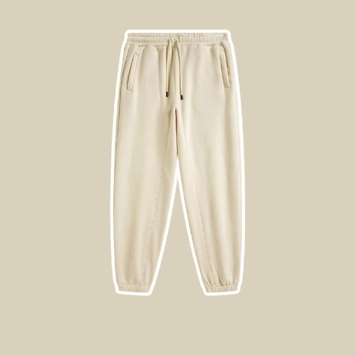 Jogging en polaire - beige