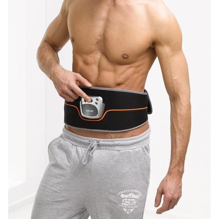 Beurer EM 35 Ceinture abdominale Entrainement abdominal EMS Electrostimulation musculaire pour renforcer les muscles abdominaux Cdiscount Sport
