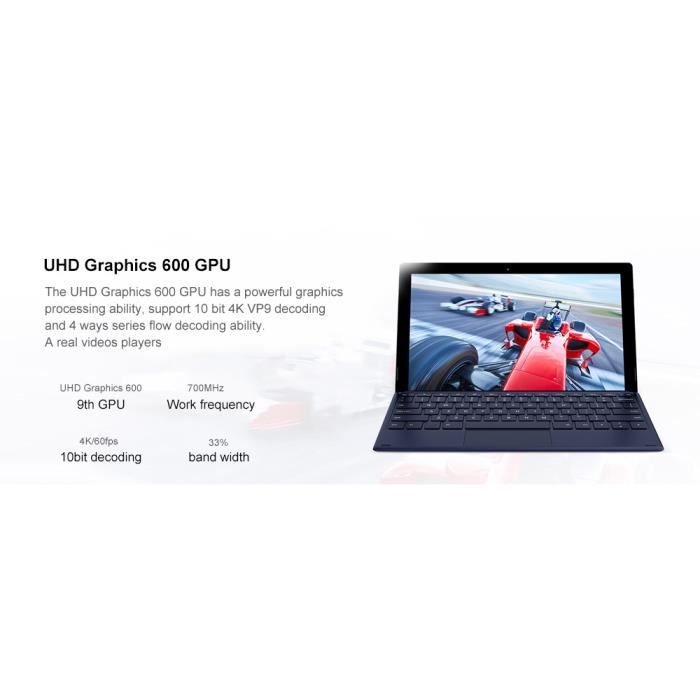 Teclast X4 Tablet Laptop-Tablette Tacticle 2 en1