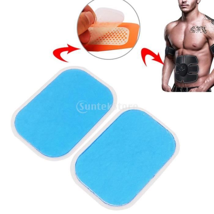 10pcs Gel Pad Electrostimulation Patch Electrostimulation Abs Électrodes  Replacement de Feuille Gel Rechange pour Electrostimulateur - Cdiscount  Sport