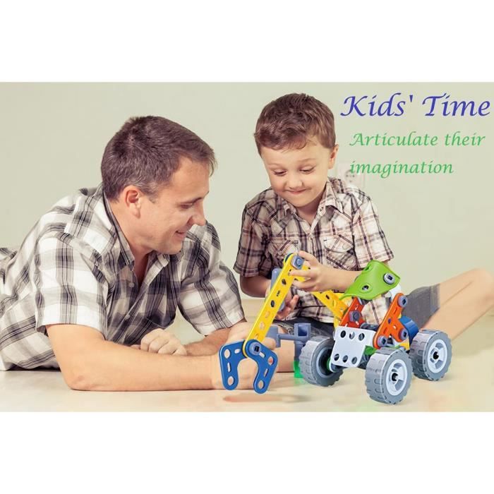 Kit Solaire 6 En 1 Éducatif – Construisez Robot, Voiture, Avion, Chien, Bateau à Voile, Moulin – Jouet Scientifique Enfant