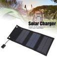 Panneau solaire portable, chargeur de panneau solaire pour génératrice à énergie solaire, anti-oxydation pour ordinateurs-2