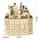 Calendrier De L'Avent En Bois Vide à Personnaliser, Avec 24 Tiroirs Pour Enfants Et Famille. Idéal Décoration De Noël 2025. - Maison