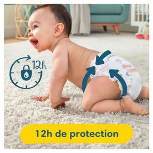 Couches pampers harmonie taille 1 - Cdiscount