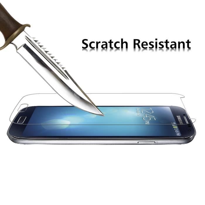 0,25 mm Haute Qualité Ultra Mince Verre Trempé [Ultime Clarté] Clear HD  Film De Protection écran Pour Samsung Galaxy S4 I9500 - Cdiscount Téléphonie