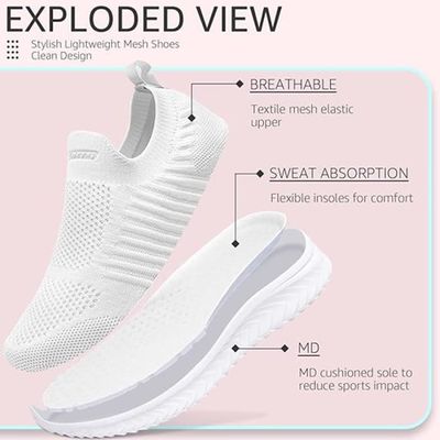 Chaussure Sport Respirante Baskets Homme Mode Sneakers Antidérapant