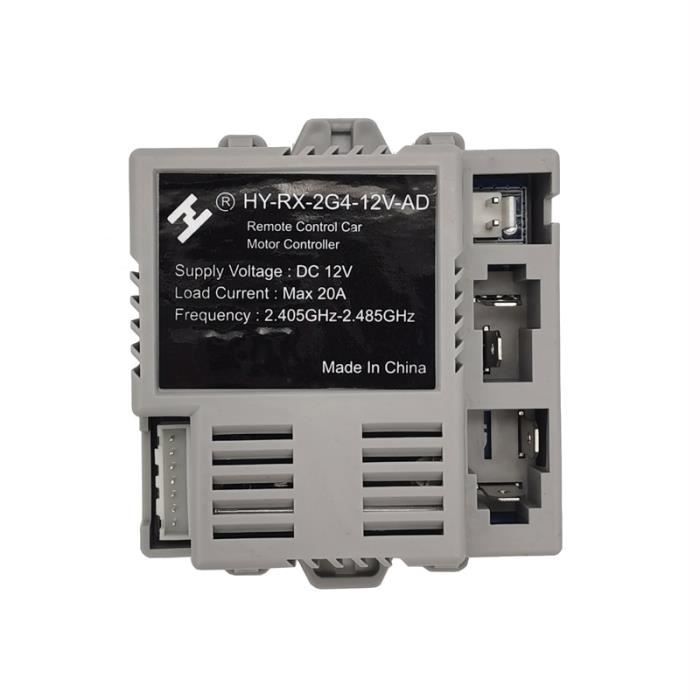 Batterie 6v 4ah Récepteur RC DAZZLEEX JR-RX-12V/6V - Pour Voiture Électrique Enfant JR1958-2S, JR1738RX Contrôleur Télécommande 12v