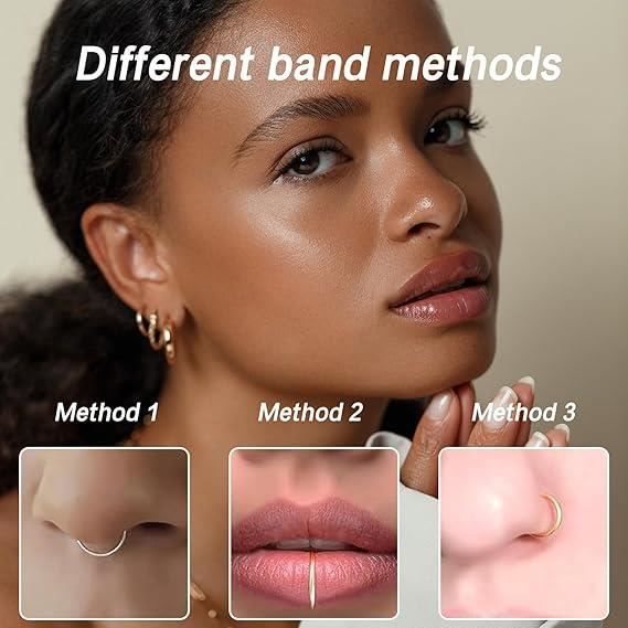 Faux piercing en gros, design à clip ajustable | (site web