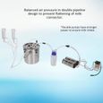 ZJCHAO kit de traite de chèvre Kit de traite de vache de chèvre de 5L Machine à traire électrique portative à impulsion-3