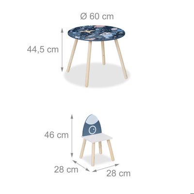 Relaxdays Meubles De Balcon, 3 Pièces, Table De Balcon Avec 2 Chaises Ornes Aluminium Bistrot Hxd 65x 60 Cm Bronze 84799318