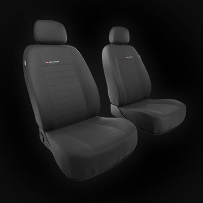 Housses De Siège Avant Universelles Mossa Pour Renault Megane I II III IV | Tissu Polyester, Compatibles Airbag, 2 Pièces