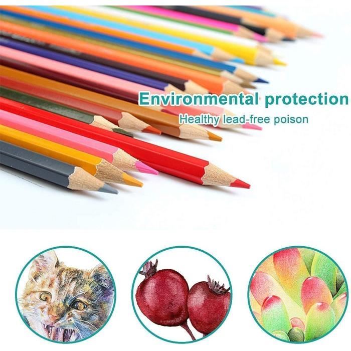 72 Crayons de Couleur Crayons Couleurs Pour Dessin D'art adultes et  professionnels pour Art Dessin Crayons de coloriage pour A471 - Cdiscount  Beaux-Arts et Loisirs créatifs