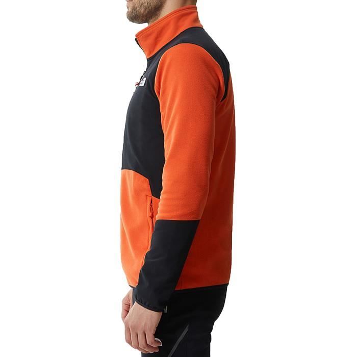 Veste Légère De Sport NORTH END Pour Homme - Taille XL, Orange Et Gris, Parfaite Pour Courir