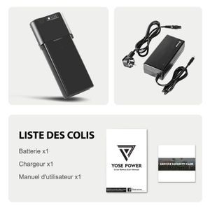 Batterie pour tube de selle de vélo électrique 24V 15Ah