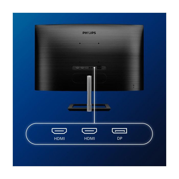 Moniteur incurvé PHILIPS E-line 328E1CA-00 noir - 32" (81 cm) - Ultra HD 4K - Ultra Wide-Color - Adaptive-Sync - Cdiscount Informatique