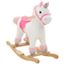 Licorne A Bascule Jouet A Bascule Bebe Bascule Enfant 6 36 Mois Garcons Et Filles Peluche 65 X 32 X 58 Cm Blanc Et Rose Cdiscount Jeux Jouets