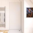 Panneau mural de douche BLANC en aluminium - 90 x 210 cm - WALL'IT BLANC-0