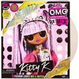 Poupée LOL Surprise O.M.G. Remix Kitty K - GIOCHI PREZIOSI - 25 surprises - Reine de la musique pop-0
