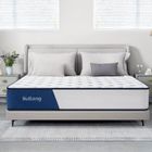 SUILONG Matelas 140x190 epais 25 cm, Ressorts Ensachés Mémoire de Forme Hybrid Matelas, 5 zones de Confort Ergonomique, Équilibre