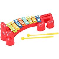 Jouet - Let's Play Jouons - Xylophone - Rouge - Multicolore - Enfant