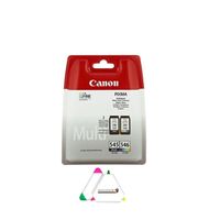 Multipack 2 cartouches d’encre d’origine pour imprimante Canon Pixma TR4550 + un surligneur PLEIN D'ENCRE