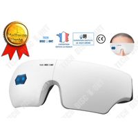 TD® masque de nuit chauffant massage enfant fille femme homme 3D garcon avion ultra confort de sommeil relaxant pour les yeux USB
