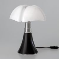 PIPISTRELLO - Lampe pied télescopique H66-86cm - Noir