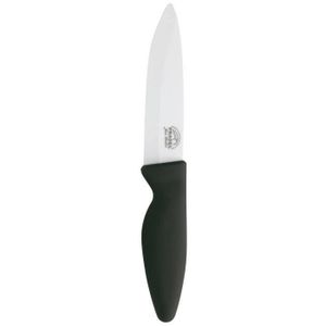 Tefal - Couteau céramique santoku INGENIO 13 cm blanc/rouge