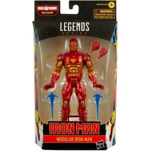 FIGURINE - PERSONNAGE Figurine Marvel Legends Series Modular Iron Man 15cm - Noir - Marvel Legends Series