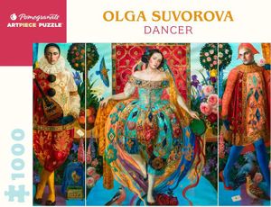 PUZZLE Puzzle Olga Suvorova : danseuse 1000 pièces.[Z3961
