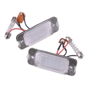 beler 2Pcs 18 LED Lampe de Plaque dimmatriculation Lampe 6340E2