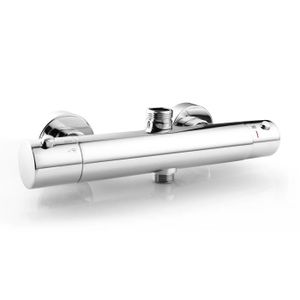 Mitigeur Thermostatique de Douche avec Bouton Sécurisé à 38°C Mitigeur Thermostatique Douche Robinet Thermostatique avec Bouton Antidérapant Économiser l/'Eau Mitigeur Douche