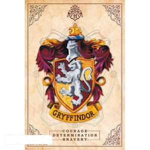 AFFICHE - POSTER Poster Maxi Gryffondor - Harry Potter - 61x91,5cm 