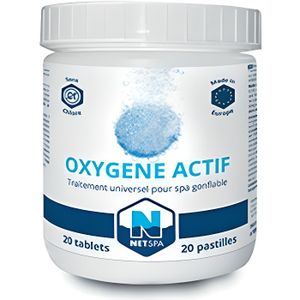 ENTRETIEN HAMMAM Oxygène actif Netspa -  20 pastilles de 20 g