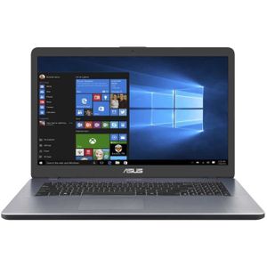 Vente PC Portable ASUS Ordinateur Portable - VivoBook 17 X705UA-BX554T - Écran 43,9 cm (17,3") - 1600 x 900 - Pentium 4405U - 4 Go RAM - 256 Go SSD pas cher Vente PC Portable ASUS Ordinateur Portable - VivoBook 17 X705UA-BX554T - Écran 43,9 cm (17,3") - 1600 x 900 - Pentium 4405U - 4 Go RAM - 256 Go SSD pas cher