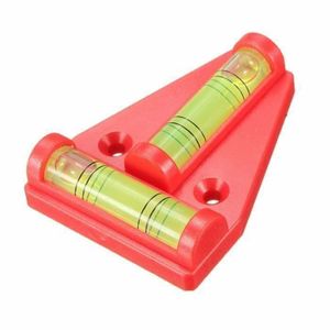 Mini Spirit Level incassable Pour caméra de meubles RV Pour voiture camping Accessoire de caravane Étanche Niveau de bulle en T camping-car 