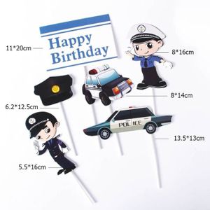 Deco Anniversaire Police Cdiscount