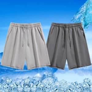 SHORT Lot de 2 Shorts Hommes Beach Ice Silk Shorts Loose