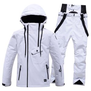 Combinaisons ski homme Blanc - Cdiscount