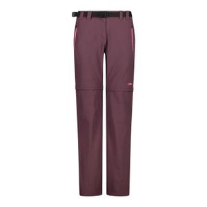 PANTALON DE SPORT Pantalon de randonnée femme CMP - Plum/pink - Respirant et séchage rapide