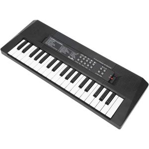 PIANO Clavier Électrique Clavier Musical Électronique Portable À 37 Touches Avec Fonction D'Enregistrement De Microphone Pour L'Ap[J27]