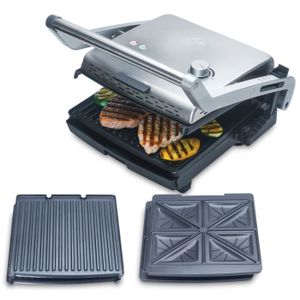 Barbecue Electrique Plancha Duo Grill 2000w Solis Grill More Plaques A Gaufres 7952 Grill Electrique
