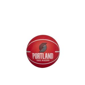 BALLE TENNIS DE TABLE Ballon NBA Dribbler Portland Trail Blazers - rouge