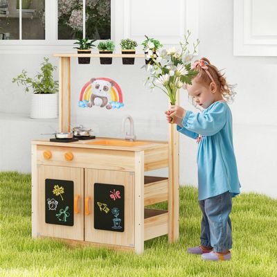 Jouet Barbecue pour Enfants, Set de Barbecue avec Pince, 4 Broches, 9 Aliments & 3
