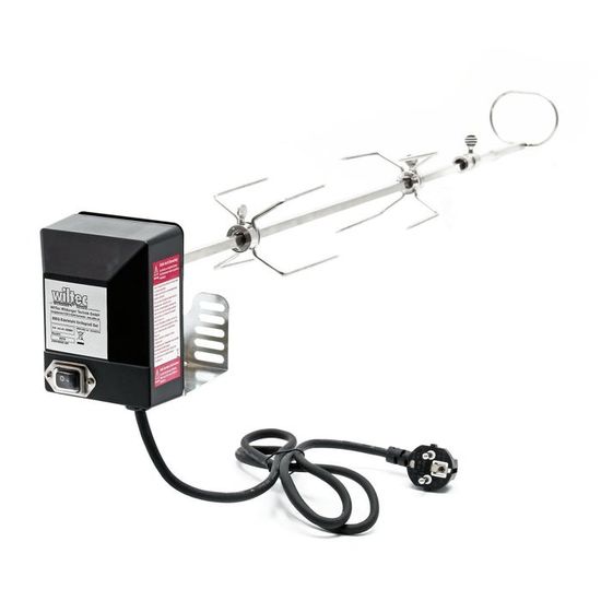 Barbecue Et Tournebroche Professionnel B2000 Pour Cuisson Plein Air