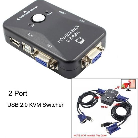 KALEA-INFORMATIQUE Boitier de Partage KVM Switch Automatique KALEA-INFORMATIQUE Boitier de Partage KVM Switch Automatique