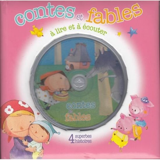 couverture de : Contes et fables &agrave; lire et &agrave; &eacute;couter