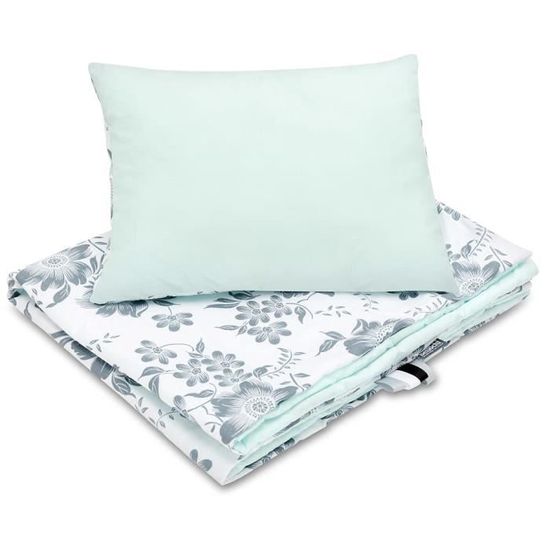 Ensemble Housse de Couette Bebe avec Imprimé d'Engin de Chantier - Ma